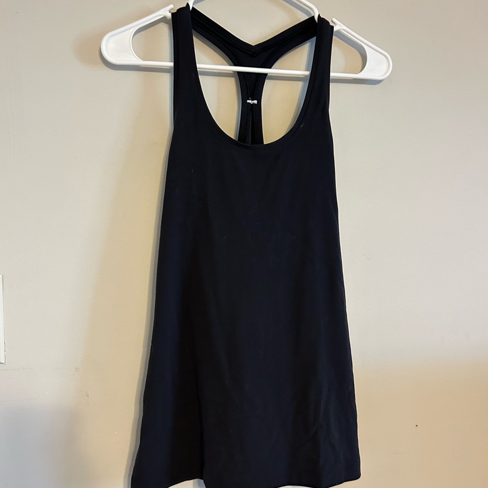 Black Racer Back Lululemon Tank